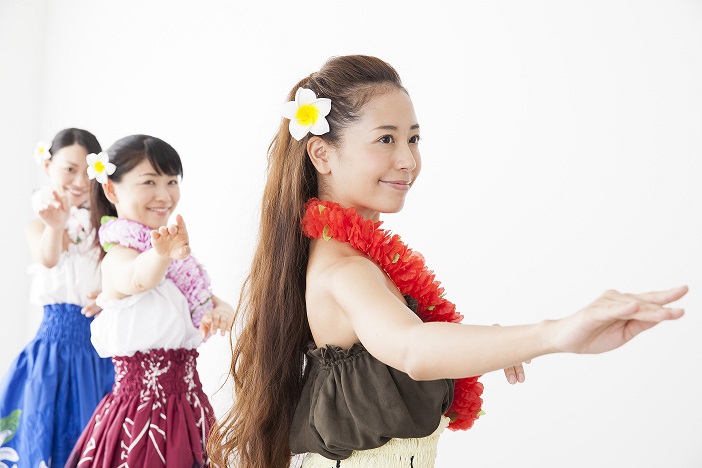 出張型のフラダンスレッスンあり♪の写真